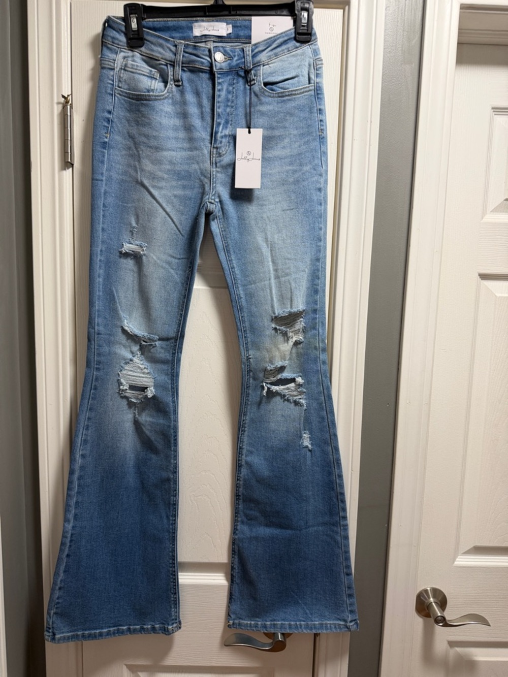 Jelly Jeans size 5 new with tags distressed flares